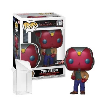 Funko Pop!  Wandavision - 70s Vision #718 Gamestop Metallic, Verzenden, Nieuw