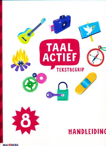 Taal Actief versie 5 Handleiding Tekstbegrip groep 8 complee, Verzenden, Nieuw