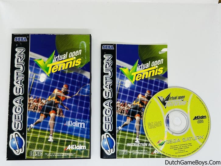 Sega Saturn - Virtual Open Tennis, Spelcomputers en Games, Games | Sega, Gebruikt, Verzenden