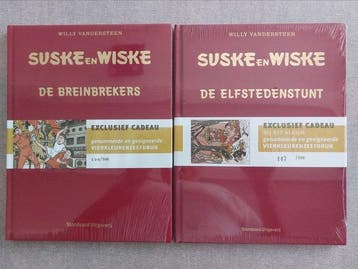 Suske en Wiske - De Breinbrekers / De Elfstedentstunt - 2, Boeken, Stripboeken, Nieuw