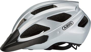 ABUS Macator Fietshelm L 58-62cm - Zilver, Ophalen of Verzenden, Nieuw, Abus