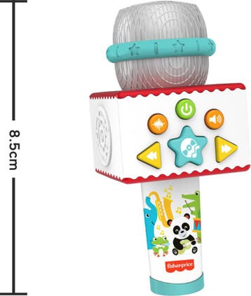 Fisher-Price Meezing Microphone – Interactief speelgoed -, Ophalen of Verzenden, Zo goed als nieuw