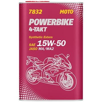 Mannol Powerbike 15W50 4T 1L, Verzenden, Nieuw