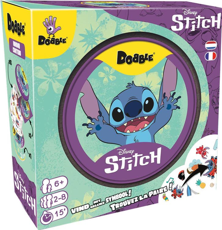 Dobble Stitch | Zygomatic - Kaartspellen, Hobby en Vrije tijd, Gezelschapsspellen | Kaartspellen, Nieuw, Verzenden