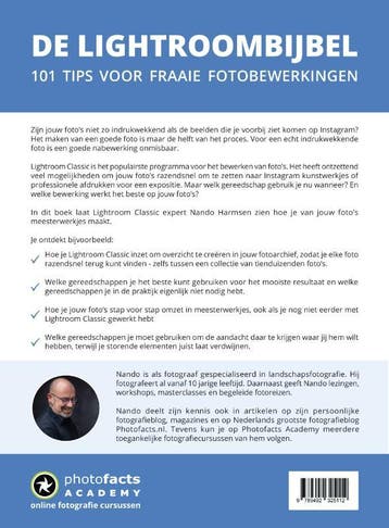 De Lightroombijbel / Fotobijbels / 9 9789492325112, Verzenden, Zo goed als nieuw, Nando Harmsen