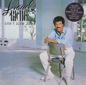 Lionel Richie - Cant Slow Down, Cd's en Dvd's, Ophalen of Verzenden, Gebruikt