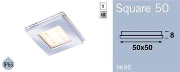 Frilight Opbouwspot Square 50 Wit 4SMD, Ophalen of Verzenden, Nieuw