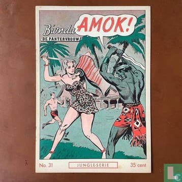 Bionda de pantervrouw [Pantera Bionda] - Amok! - 1955, Eén comic, Verzenden, Europa, Zo goed als nieuw