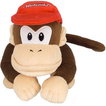 Super Mario - Diddy Kong Pluche Knuffel (21 cm) | Together, Verzenden, Nieuw
