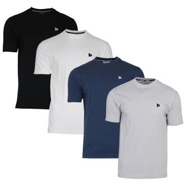 Donnay Donnay Heren - 4-Pack - T-Shirt Vince -, Verzenden, Nieuw