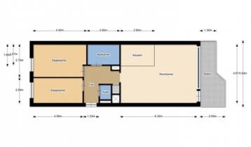Te Huur 3 Kamer Appartement Parijsstraat In Zoetermeer, Direct bij eigenaar, Zoetermeer, Appartement, Zuid-Holland