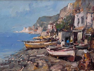 Nicola Canzanella (1929-2014) - Costiera Amalfitana