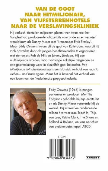 Van hitmiljonair tot schuldsanering - Eddy Ouwens, Verzenden, Gelezen, Eddy Ouwens