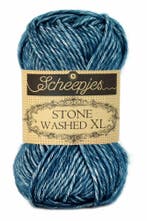 Scheepjes Stone Washed XL - 845 Blue Apatite - Katoen-mix, Ophalen of Verzenden, Nieuw