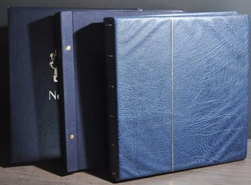 Nederland - Verzamelingen in 2 DAVO albums en een Leuchtturm, Gestempeld