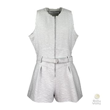 IRO • licht grijze jumpsuit Olessa • 40 (FR42), Maat 38/40 (M), Verzenden, Nieuw, Grijs