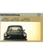 1971 VOLKSWAGEN 1600 INSTRUCTIEBOEK DUITS, Auto diversen, Handleidingen en Instructieboekjes