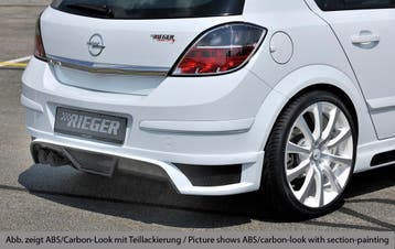 Rieger achteraanzetstuk | Astra H: 03.04- - 5-drs., Hatchbac, Auto-onderdelen, Verzenden, Nieuw, Opel