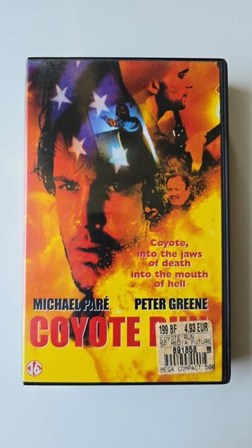 COYOTE RUN (VHS), Verzenden, Gebruikt
