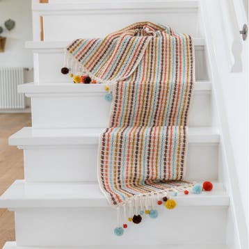Haakpatroon Bolletjes Sjaal - vrolijk accessoire met pompo, Ophalen of Verzenden, Nieuw