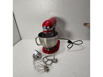 KitchenAid Artisan 5KSM185PSEER - Keukenrobot - 4,8L + 3L, Witgoed en Apparatuur, Keukenmixers, Verzenden, Zo goed als nieuw