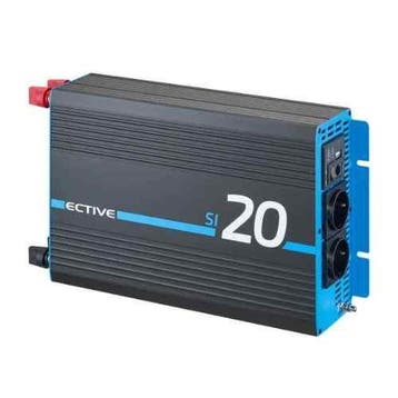 Omvormer zuivere sinus 12V/24V-230V - Ective SI - SI 20, 24V, Ophalen of Verzenden, Nieuw