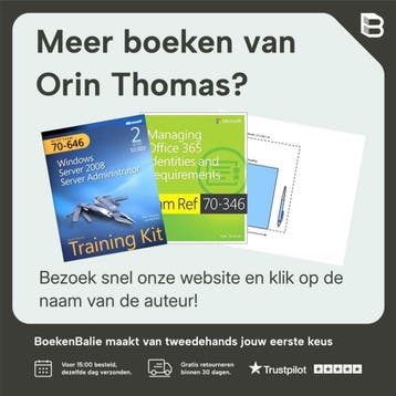 Exam Ref MS-100 Microsoft 365 Identity and Services, Verzenden, Zo goed als nieuw, Orin Thomas