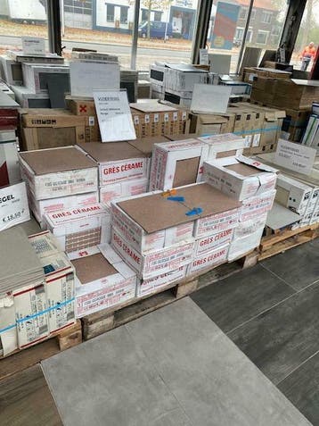 MAAND AANBIEDING VLOERTEGEL !! nu maar voor €13.50!! OP = OP, Ophalen, Keramiek, Nieuw, 20 tot 40 cm