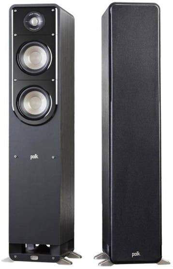 Polk Signature S50 Zwart - Passieve vloerstaande speakers, Ophalen, Zo goed als nieuw, Vloerstaande luidspreker