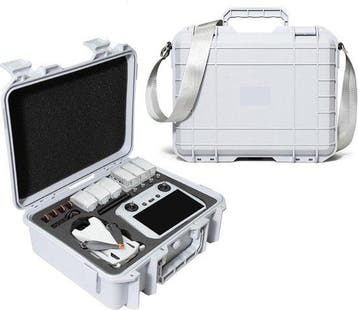 Hardshell Koffer voor DJI Mini 3 Pro / Mini 3 Drone - Wit, Verzenden, Zo goed als nieuw