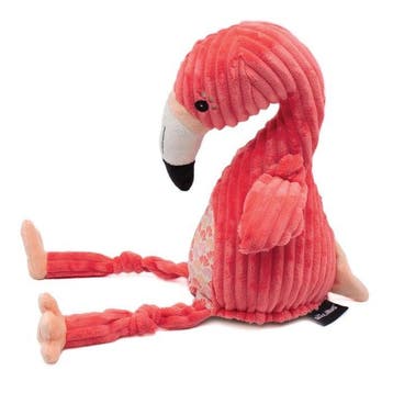 Les Deglingos Knuffel Flamingo Roze 35 Cm, Verzenden, Nieuw