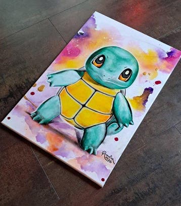 SQUIRTLE X CHRISTINA RUDNICK 1985 • POKEMON • Nintendo, Nieuw