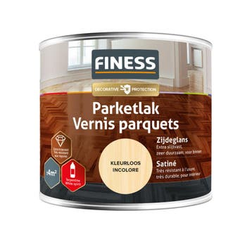 Finess Finess parketlak zijdeglans 250 ml, kleurloos, Verzenden, Nieuw