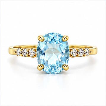 Zonder minimumprijs - Ring - 14 karaat Geel goud - 2.22ct., Nieuw