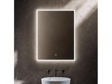 Veiling - Royal Plaza spiegel 80x80cm ledverlichting Jille, Nieuw