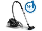 Philips -  3000 Series  Stofzuiger Met Zak Zwart, Verzenden, Nieuw, Stofzak, Minder dan 1200 watt