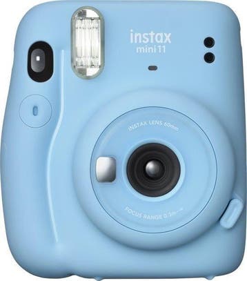 Fujifilm Instax Mini 11 Instant Camera - Licht Blauw (Sky Bl, Verzenden, Zo goed als nieuw