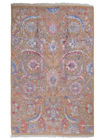 Usak - Vloerkleed - 196 cm - 142 cm - Handgeknoopt uit wol, Nieuw