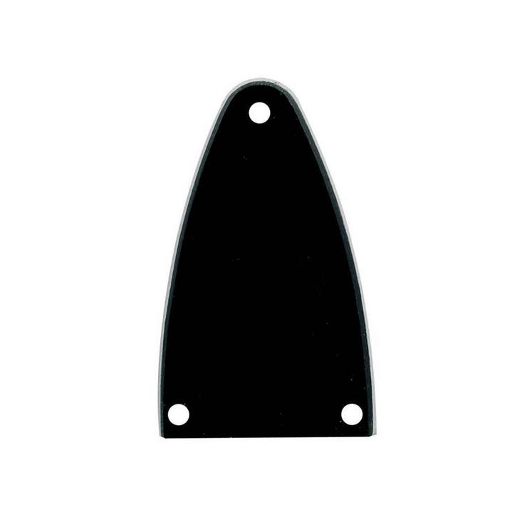 Boston LRC-26-B truss rod cover, black, 2 ply, black - white, Muziek en Instrumenten, Instrumenten | Onderdelen, Nieuw, Ophalen of Verzenden
