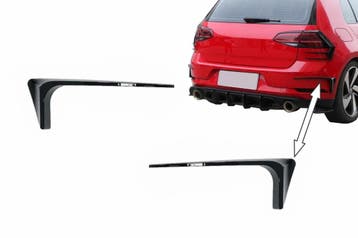 Canards VW Golf 7.5 Glans Zwart, Ophalen of Verzenden, Nieuw