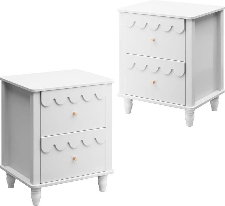 Nachtkastje set van 2 - Bijzettafel - Opbergkastje - 50x40x6, Huis en Inrichting, Slaapkamer | Nachtkastjes, Zo goed als nieuw