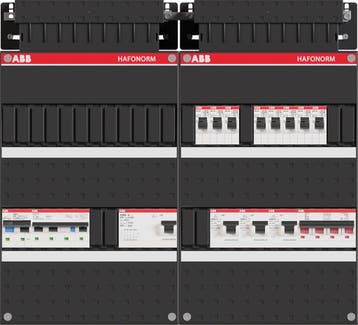 ABB Hafonorm PV-EV-WP-Groepenkast | HS 40A - 4 x ALS 63A, Ophalen of Verzenden, Nieuw, Groepenkast