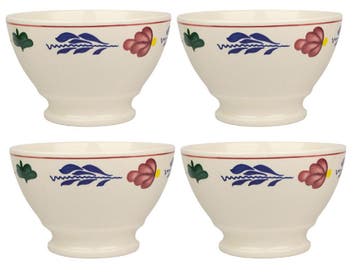 Boerenbont Kommen Royal 16cm set van 4 stuks (Huishouden), Huis en Inrichting, Verzenden, Nieuw, Aardewerk, Kom(men)