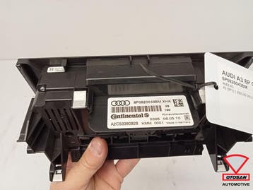 Audi A3 8P Climatronic Paneel Kachelbediening 8P0820043BM, Ophalen, Gebruikt, Audi