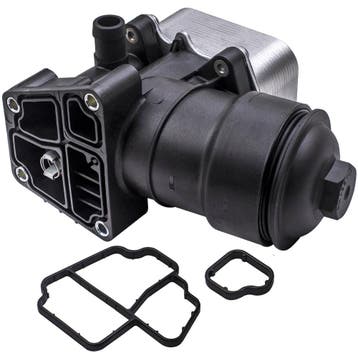 Oliekoeler Filter Housing Cap + Gasket geschikt voor Audi..., Verzenden, Nieuw, Audi