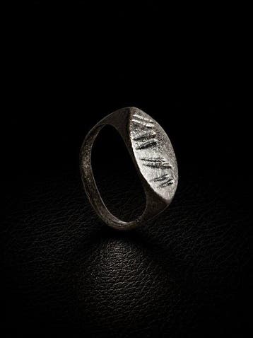 Islamitisch Brons Ring - 10e tot 13e eeuw na Christus, Antiek en Kunst