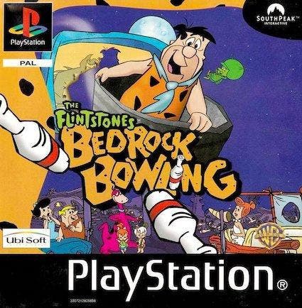 The Flintstones Bedrock Bowling (PS1 Games), Spelcomputers en Games, Games | Sony PlayStation 1, Zo goed als nieuw, Ophalen of Verzenden