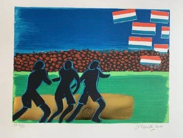 Corneille (1922-2010) - Les Vaillants Footballeurs