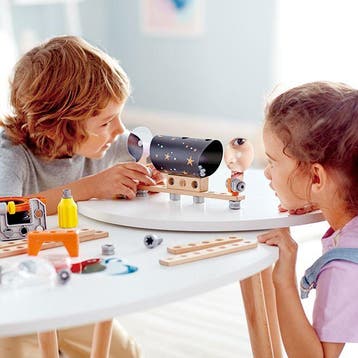 Hape optisch wetenschap laboratoriu van €39,99 voor €35,99, Ophalen of Verzenden, Nieuw