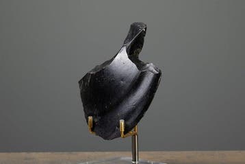 Paaseiland (Rapa Nui) Steen Obsidian Spearhead (Nihomango), Antiek en Kunst